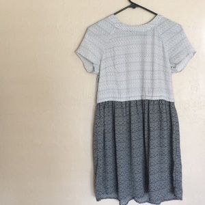 Lorena Rose chevron pattern dress